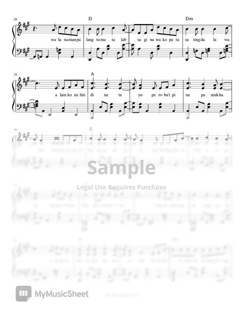 piano cover sheet music|Iba pa.